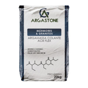 Argamassa Colante | ACIII Flex | Mármores e Granitos | 20KG