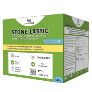 Revestimento Impermeabilizante Ultra Flexível com Fibras | Stone Lastic | 18KG