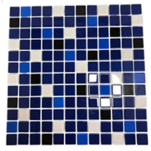 LBG23MIX BLUEANDBLACK | 30X30X2,3CM | Linha Cristal