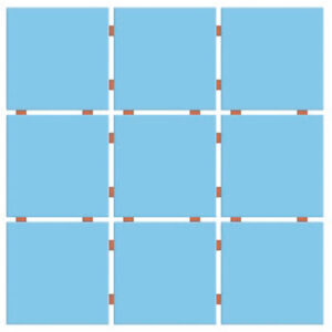 AZUL PISCINA | 10x10cm