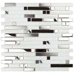 Metal com Inox | AX18 | Escovado | Espelhado | 28,8x30,4