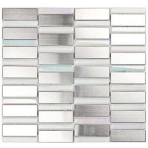 Metal com Inox | AX22 | Escovado | 28,5x30,6